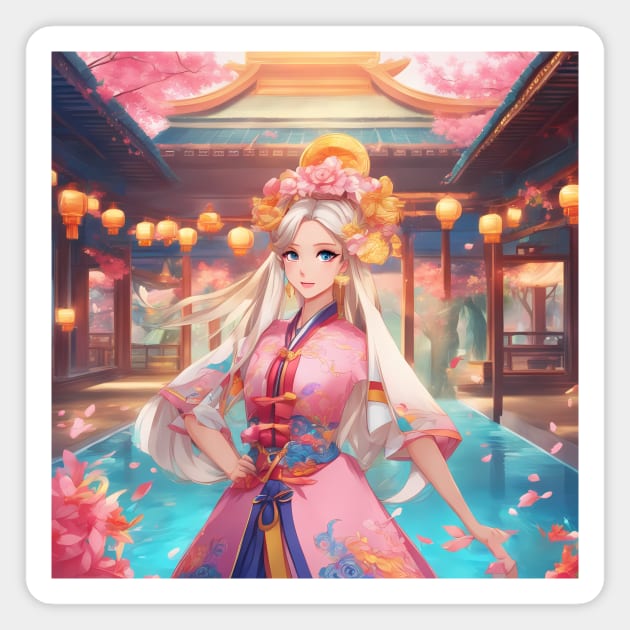 Dedicated Fan Base Magnet by animegirlnft